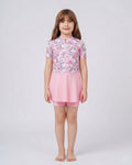 Kids Skirt Swim Set, Premium Pink Unicorn, 2605
