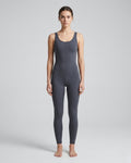 Sleeveless Full-Body Suit, Slate Grey-S25-4300