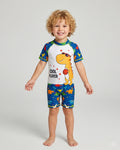 Kids Swim Set, Vibrant Dinosaur Motif, 275W