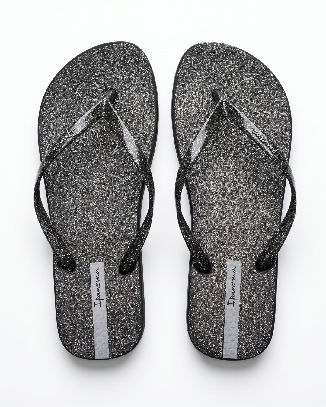 Textured Flip-Flops, Deep Black, 61750-229