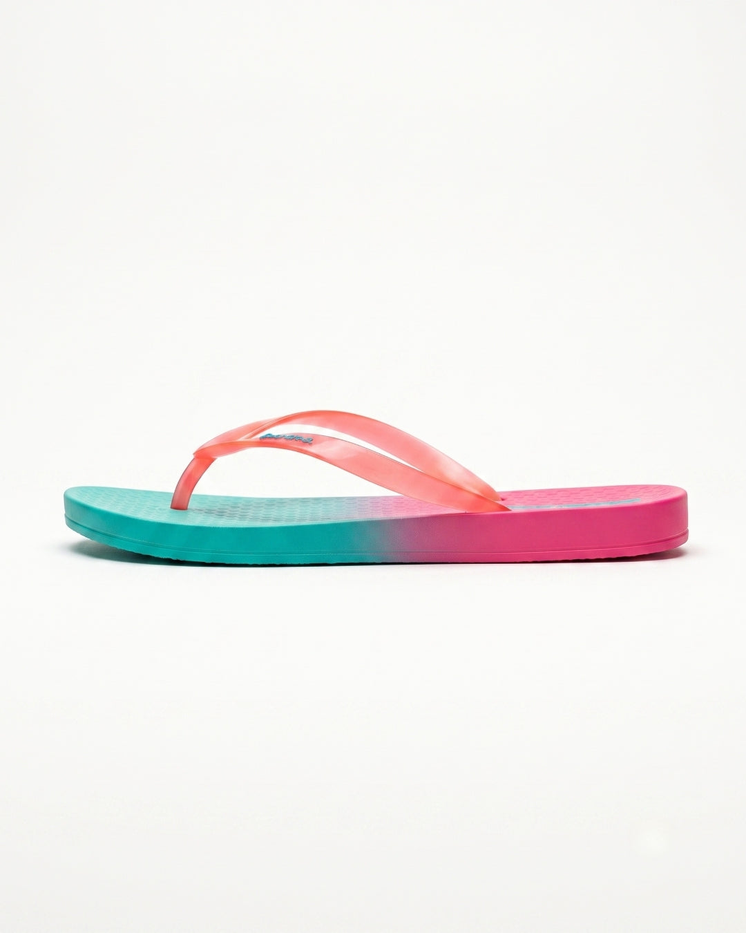 Premium Flip-Flops, Teal & Pink Ombre, 26525