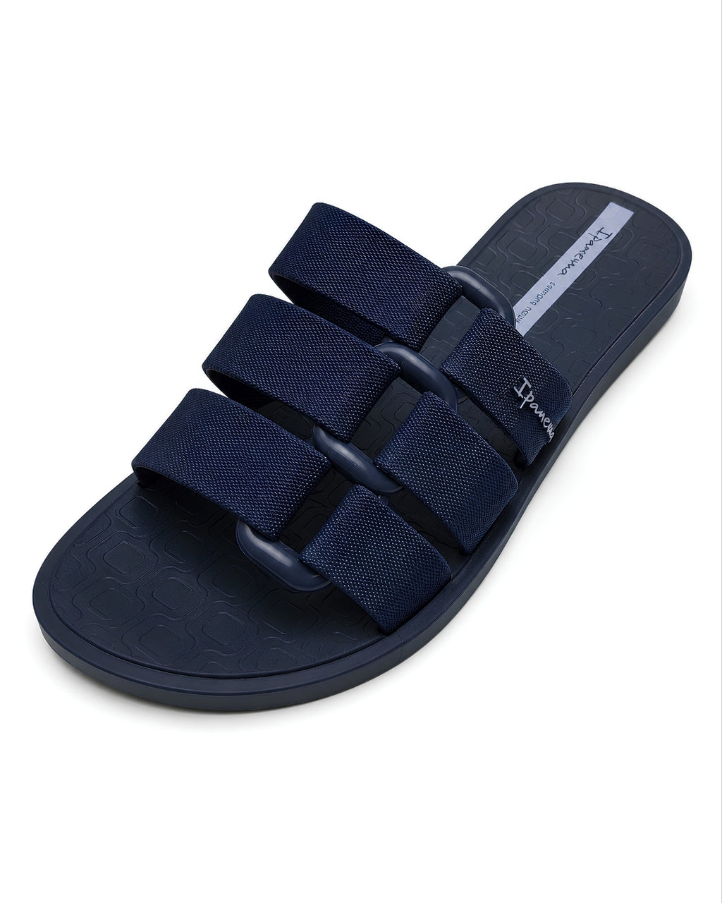 Premium Strap Slides, Solid Navy, 26521-267