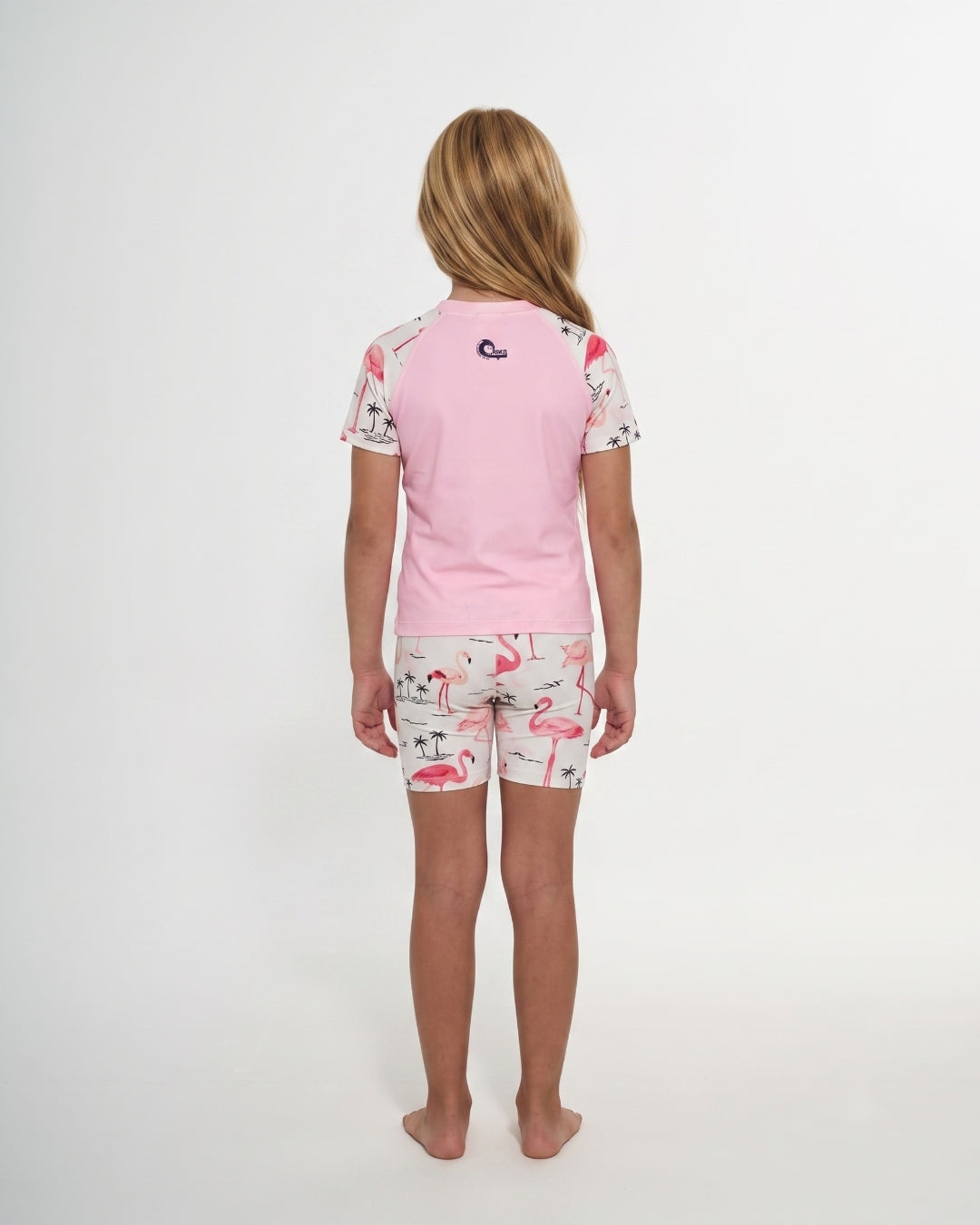 Kids Swim Set, Soft Pink Flamingo, 275